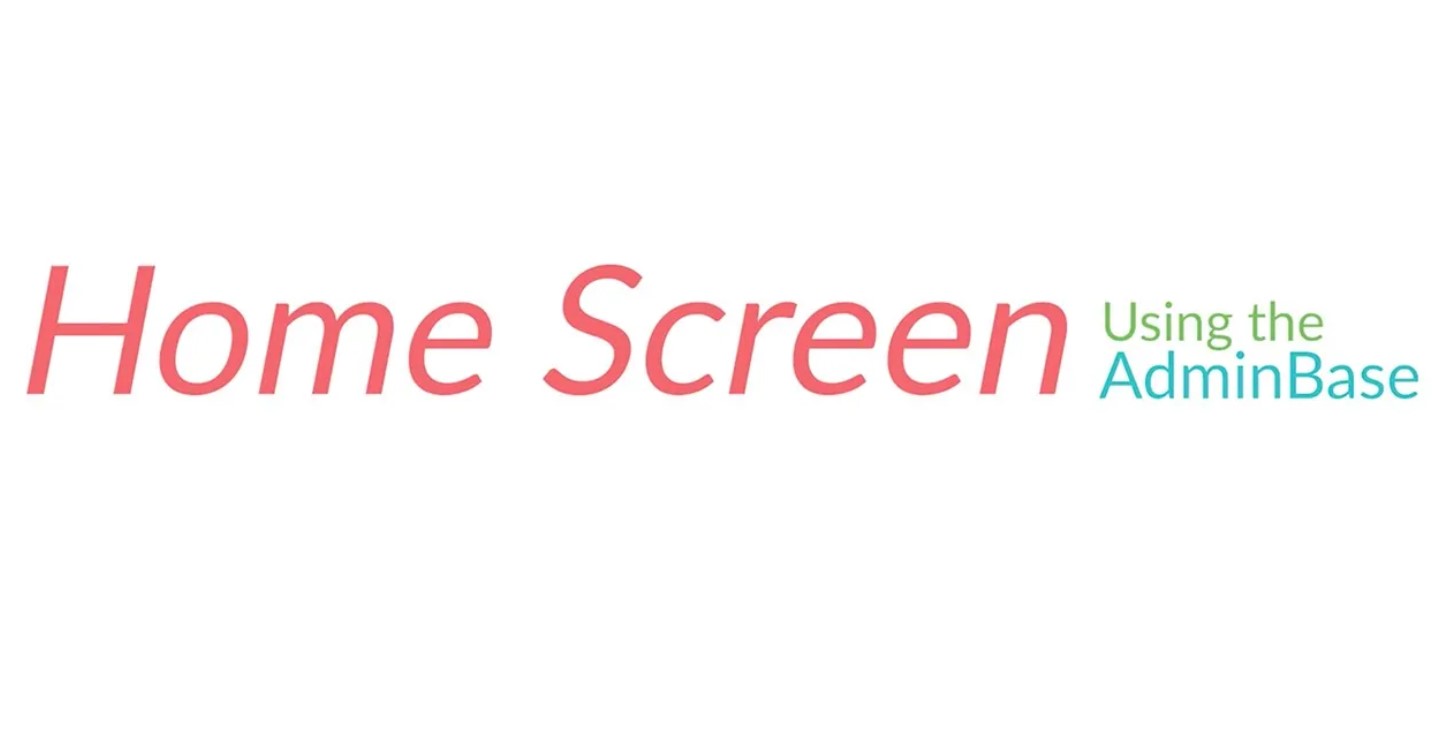 Home Screen